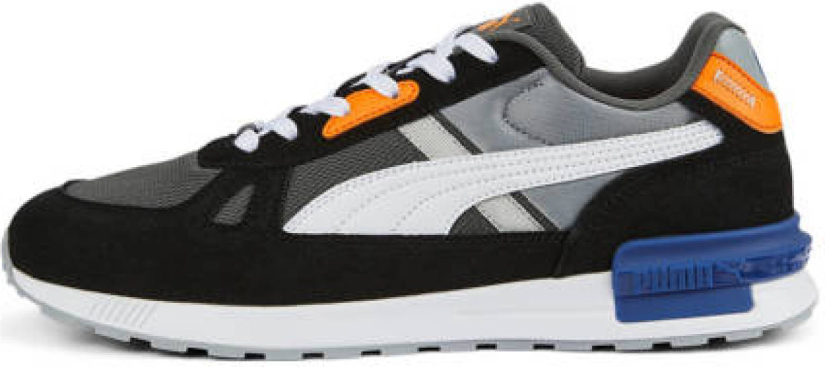 Puma Graviton Pro sneakers zwart/grijs/blauw/oranje
