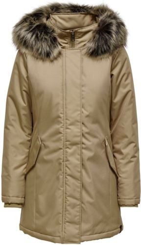 Only Effen Parka Dames Bruin