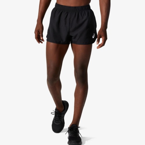 Asics hardloopshort Core Split zwart