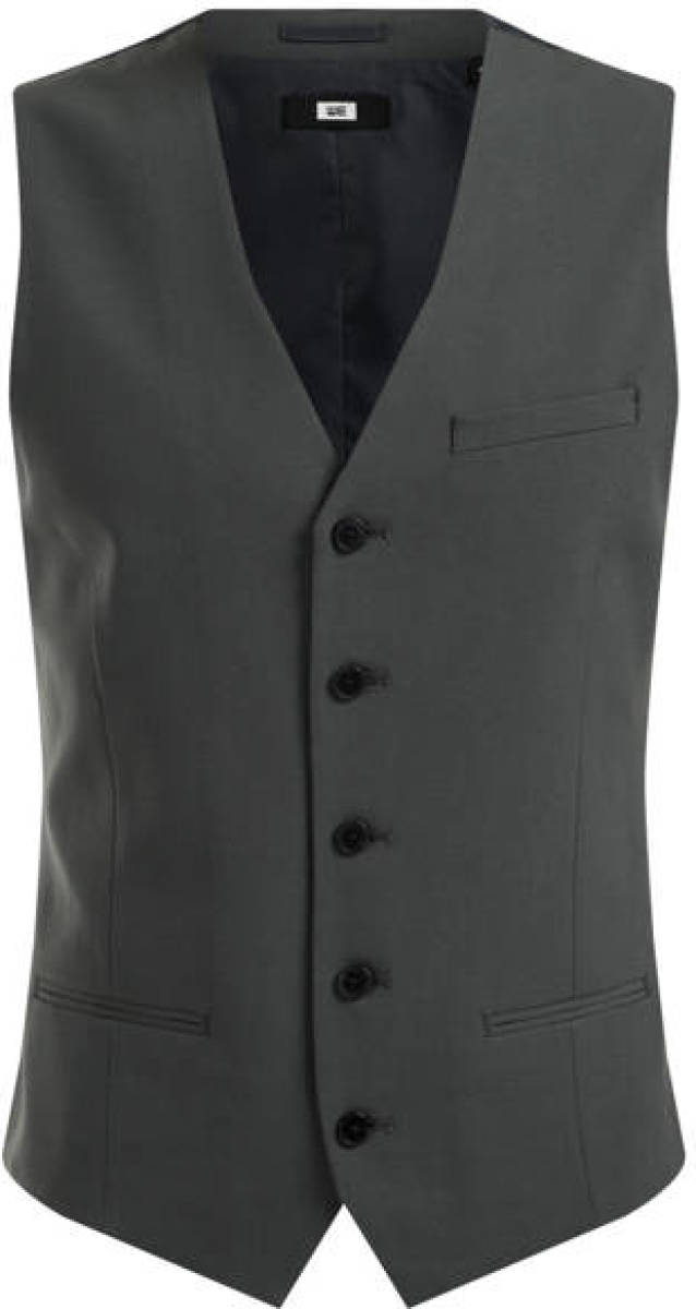 WE Fashion gilet donkergrijs