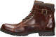 Jack & Jones JFWALBANY leren veterboots bruin