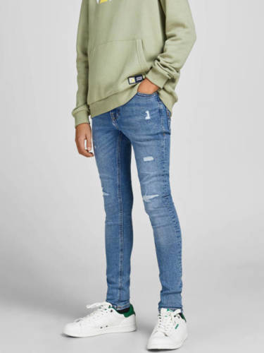 Jack & Jones JUNIOR skinny jeans JJILIAM blue denim