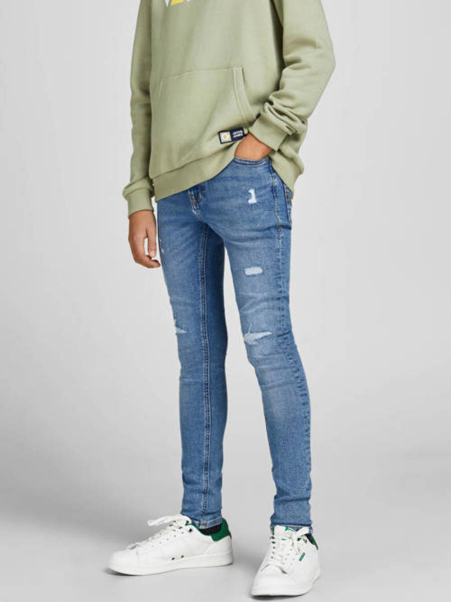 Jack & Jones JUNIOR skinny jeans JJILIAM blue denim