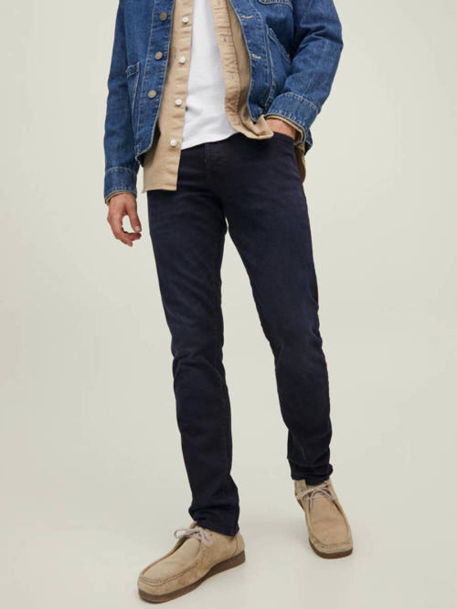 Jack & Jones JEANS INTELLIGENCE slim fit jeans JJIGLENN JJICON 556 blue denim