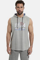 Jan Vanderstorm hoodie LEWI Plus Size grijs