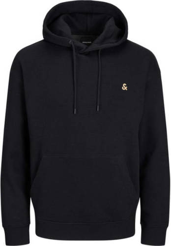 Jack & Jones ESSENTIALS hoodie JJESTAR met logo black