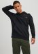 Jack & Jones ESSENTIALS hoodie JJESTAR met logo black