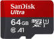 Sandisk MicroSDXC Ultra 64GB Micro SD-kaart