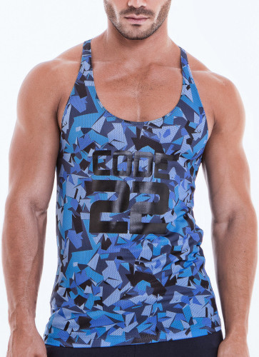 T-shirt Code 22  Trainings tanktop Camo Code22