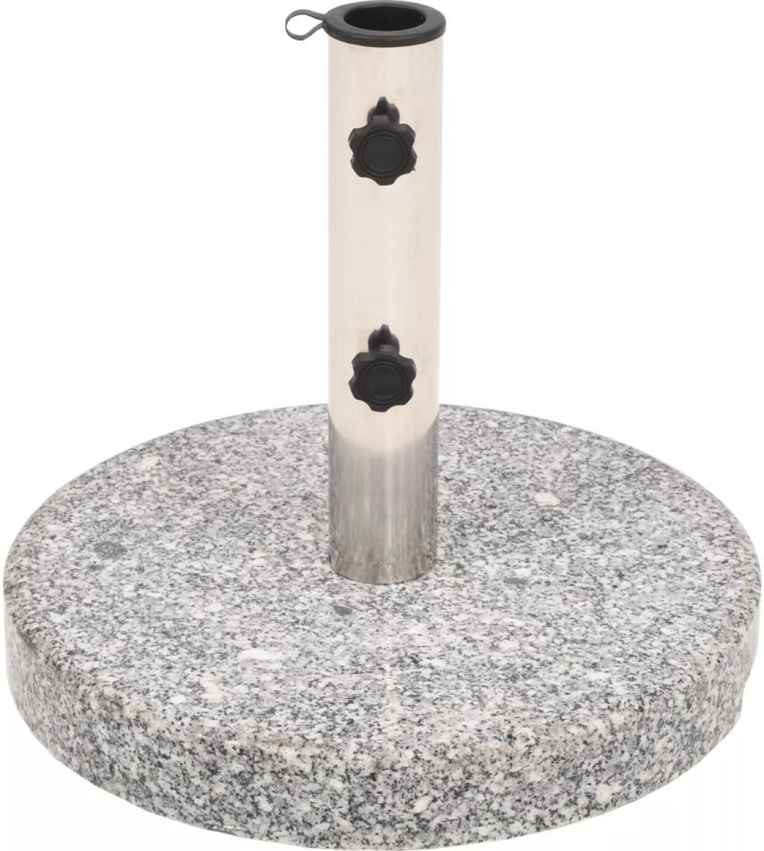 VidaXL Parasolvoet rond 22 kg graniet