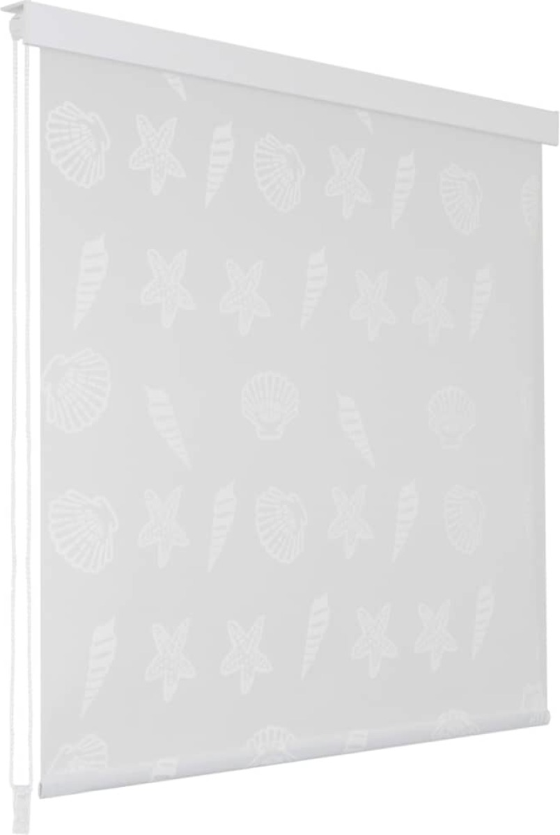 VidaXL Rolgordijn voor douche 120x240 cm zeester