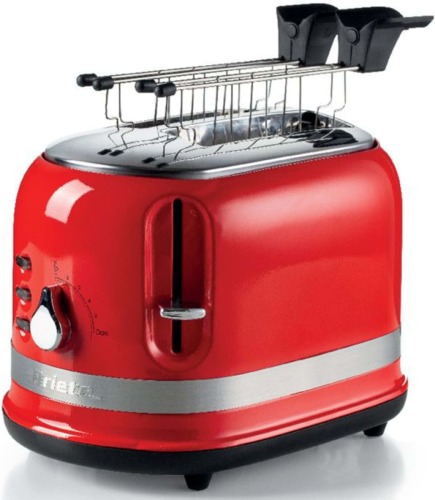 Ariete Broodrooster 2 sneetjes Moderna 815 W rood