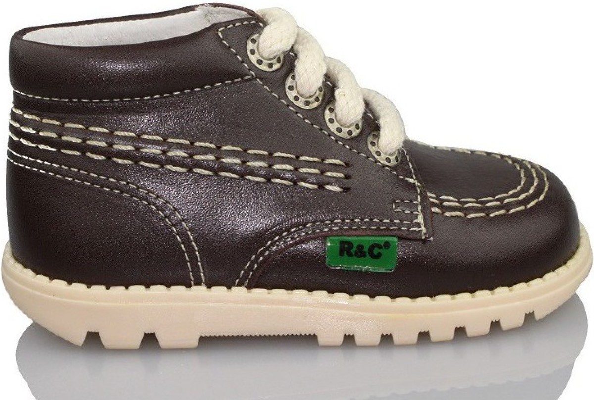Hoge Sneakers Rubio Y Castaño  RUBIO Y CASTANO NAPA MARRON RALLYA