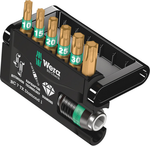 Wera Bit-Check 7 TX Diamond 1