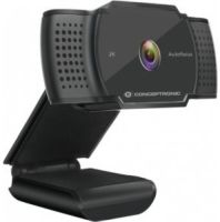 Conceptronic AMDIS02B webcam 5 MP 2592 x 1944 Pixels USB 2.0 Zwart