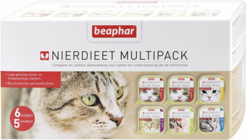 Beaphar Nierdieet Kat Multipack 6 x 100 gr