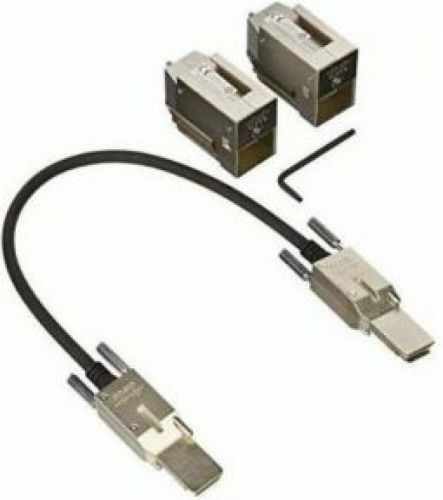 Cisco C9200L-STACK-KIT= Glasvezel kabel 0,48 m Zwart, Grijs