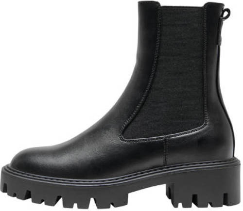 Only ONLBETTY chelsea boots zwart