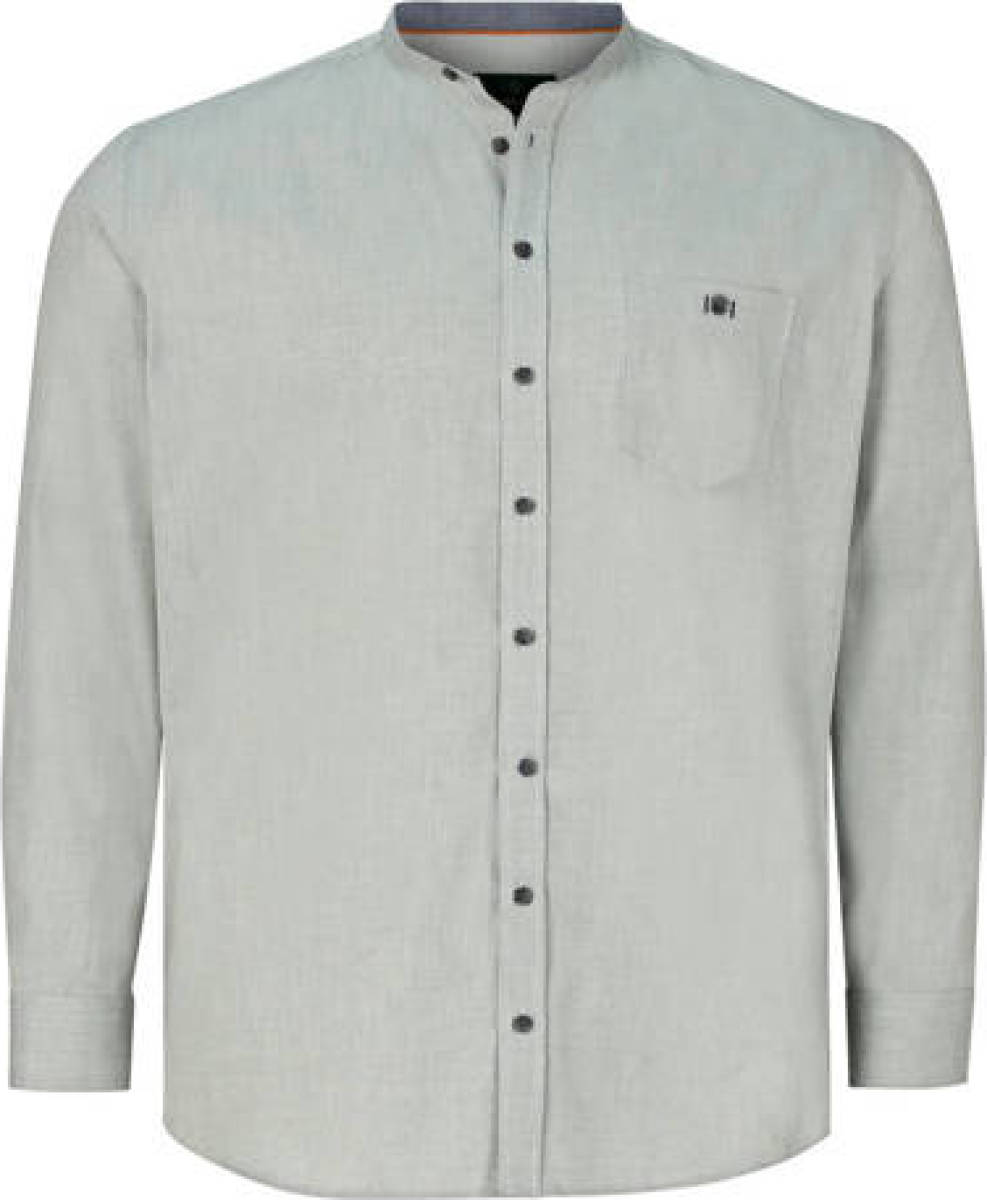 Charles Colby oversized overhemd Earl Alec Plus Size groen