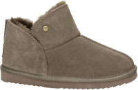 Warmbat Australia gevoerde suède pantoffels bruin