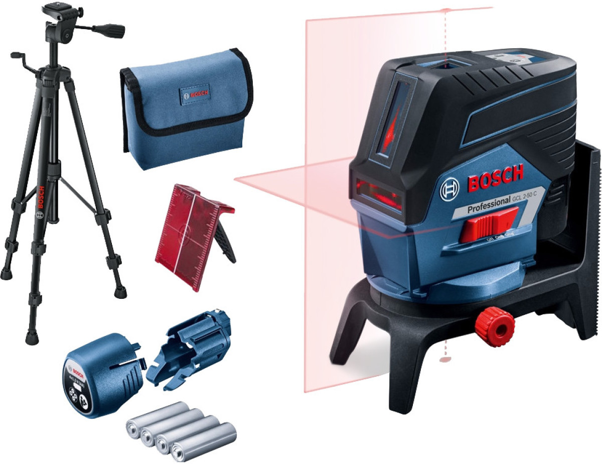 Bosch GCL 2-50 C met Statief