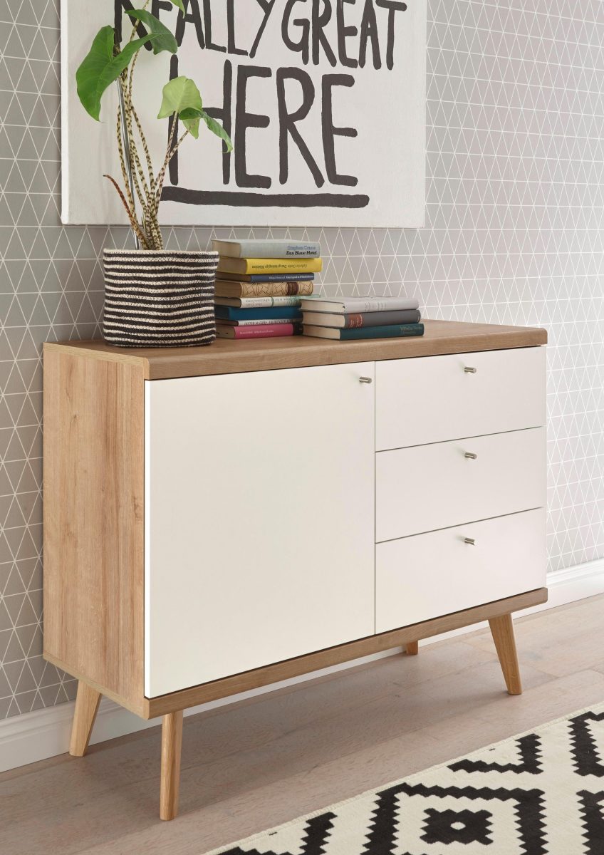 andas Dressoir MERLE in scandinavisch design, breedte 107 cm
