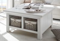 Home affaire Salontafel California met een opbergvak en twee open vakken, manden extra bestelbaar
