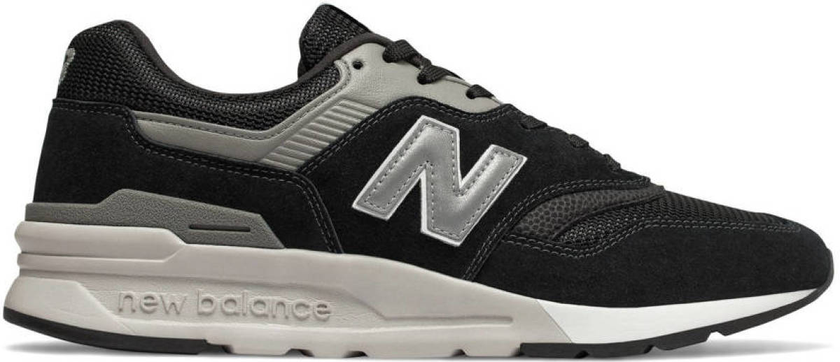 New balance 997 sneakers zwart/zilver