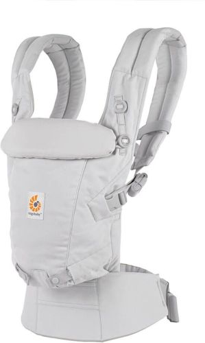 Ergobaby Babydraagzak Adapt SoftTouch™ Cotton - Pearl Grey