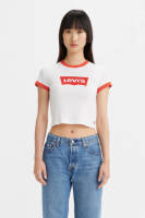 Levi's T-shirt met logo wit