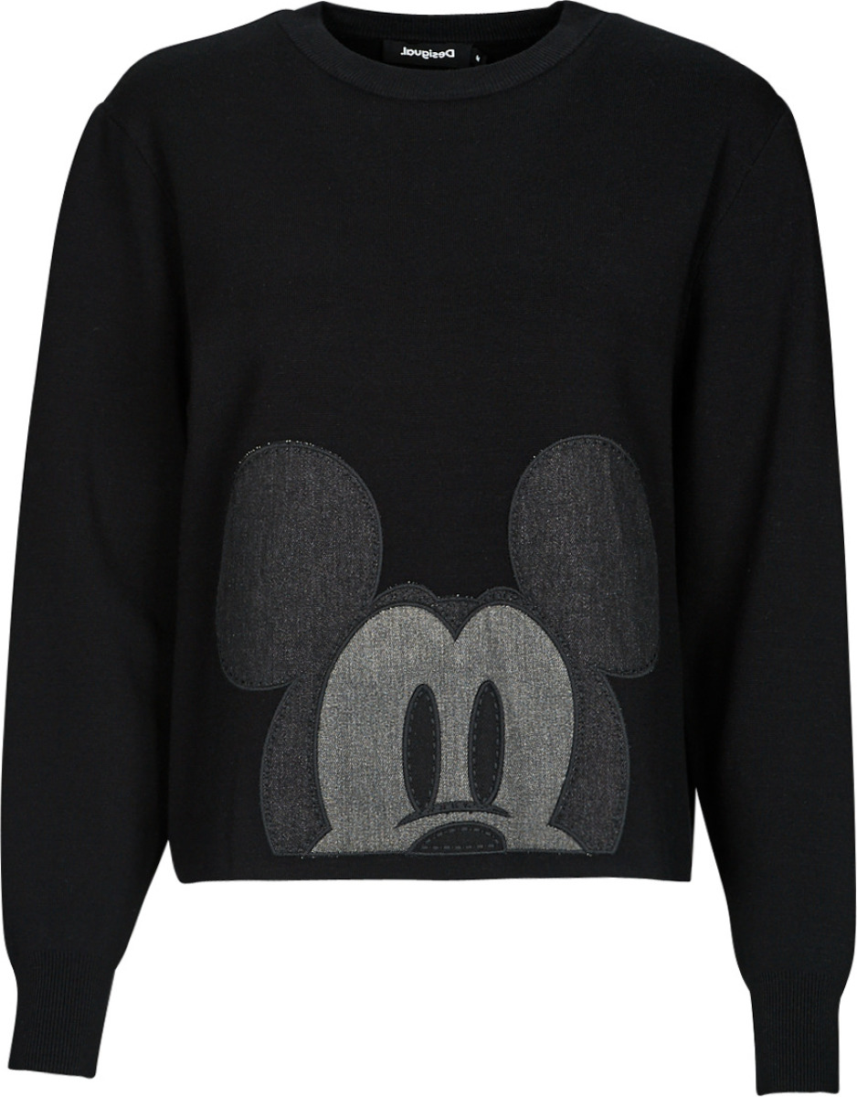 Trui Desigual  MICKEY PATCH DENIM