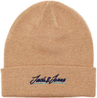 Jack & Jones muts JACTONS met logo beige