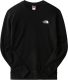 The North Face sweater Simple Dome met logo zwart
