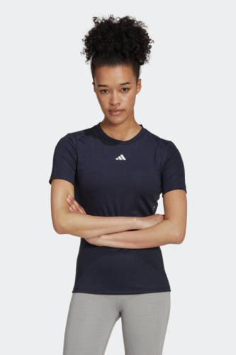 adidas Performance T-shirt donkerblauw