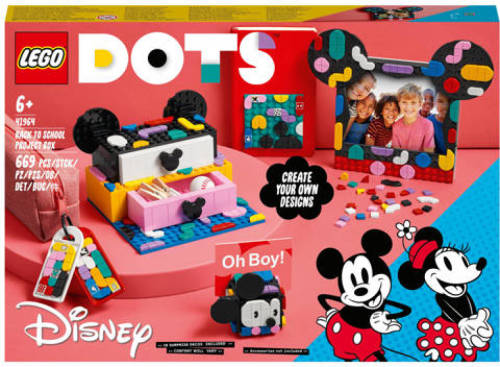 LEGO Dots Mickey Mouse & Minnie Mouse: Terug naar school 41964