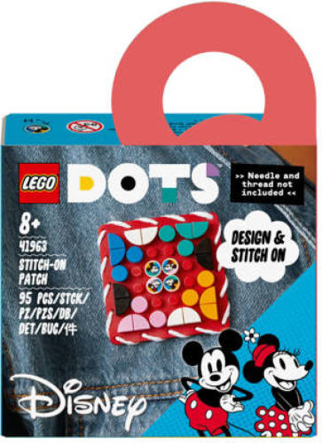 LEGO Dots Mickey Mouse & Minnie Mouse: Stitch-on patch 41963