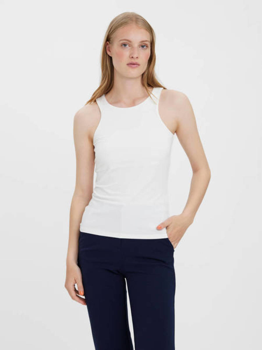 VERO MODA top VMBIANCA wit