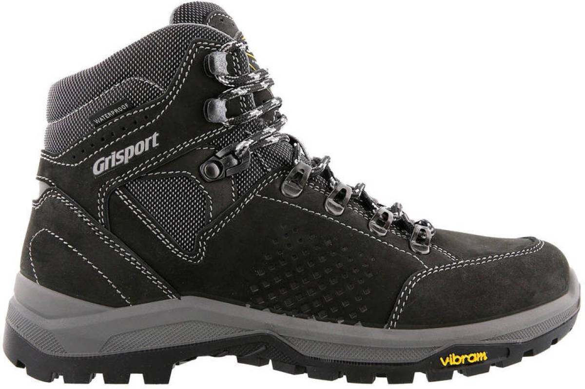 Grisport Graz Mid wandelschoenen zwart