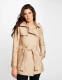 Morgan trenchcoat jas met ceintuur camel