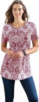 Classic Basics Shirt met print Longshirt (1-delig)
