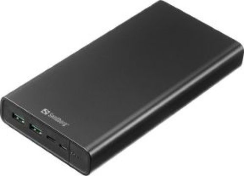 Sandberg 420-63 powerbank Lithium-Ion (Li-Ion) 38400 mAh Zwart