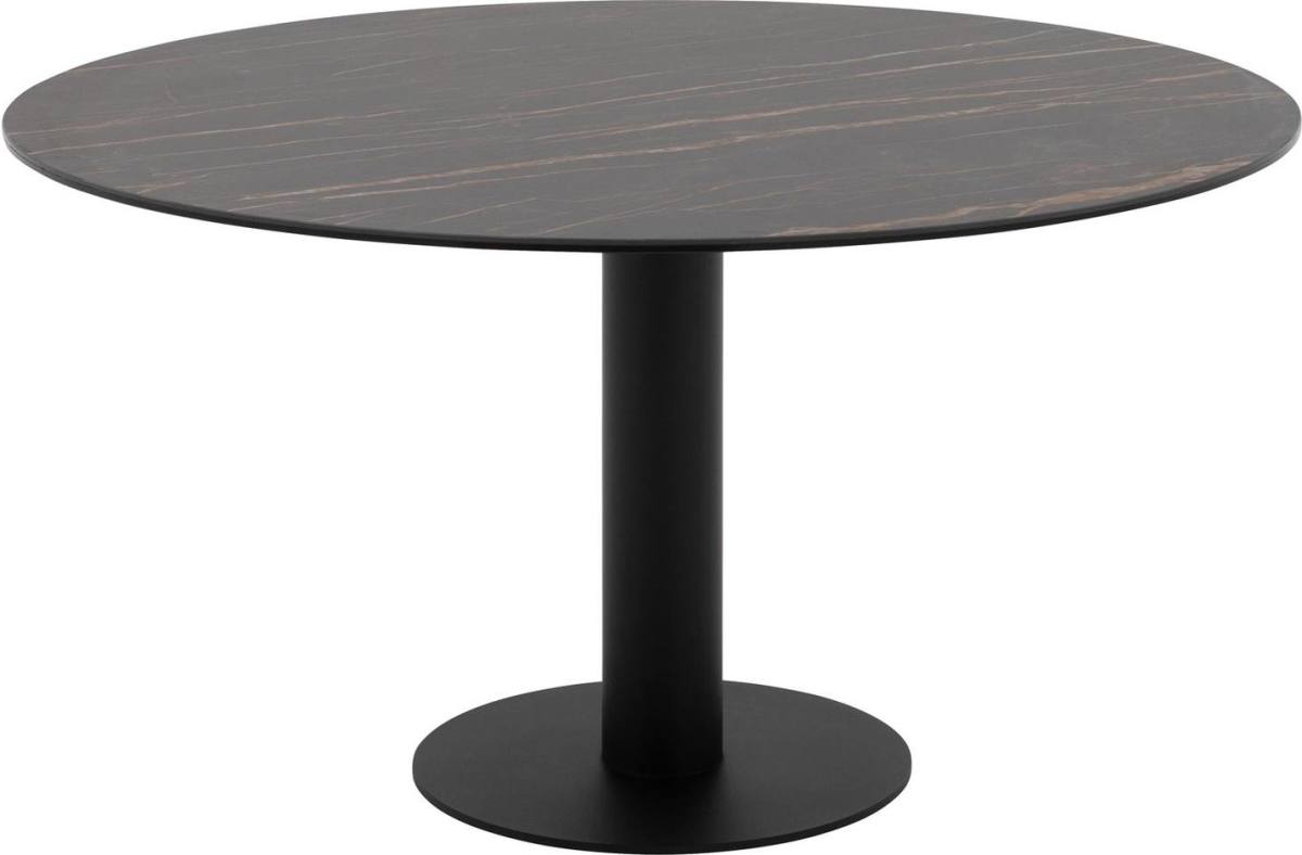 Goossens Excellent Eettafel Cipressen, Rond 130 x 130 cm