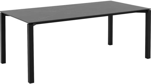 Goossens Excellent Eettafel Cipressen, Rechthoekig 200 x 100 cm met rechte hoeken