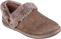 Skechers Pantoffels COZY CAMPFIRE FRESH TOAST met imitatiebontkraag
