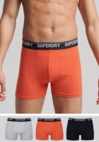 Superdry Lange boxershort weefband met logo (3 stuks)