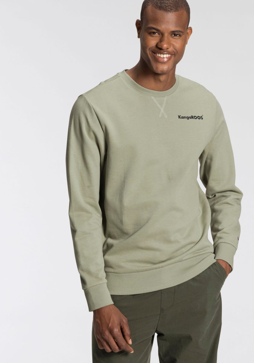 Kangaroos Sweatshirt met een logo-opschrift