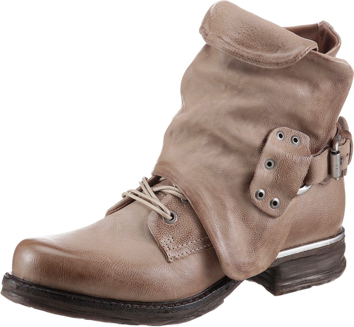 A.s.98 Bikerboots SAINTMETAL met buigzame draad in de rand