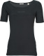 Esprit T-shirt met fonkelende glinstersteentje-logo op borsthoogte