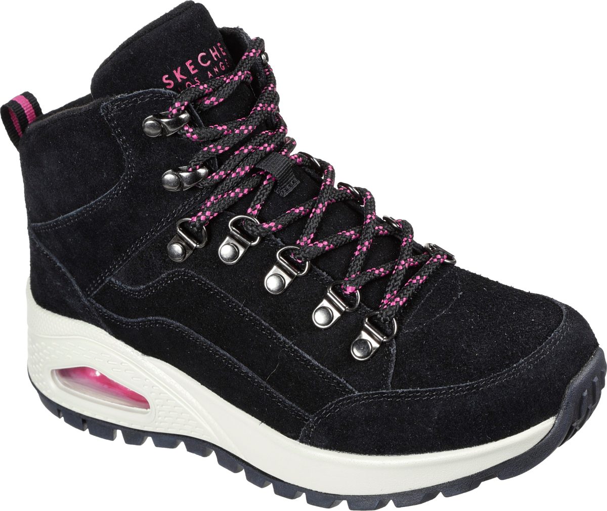 Skechers Hoge veterschoenen UNO RUGGED- RUGGED ONE waterafstotend en met air-cooled memory foam