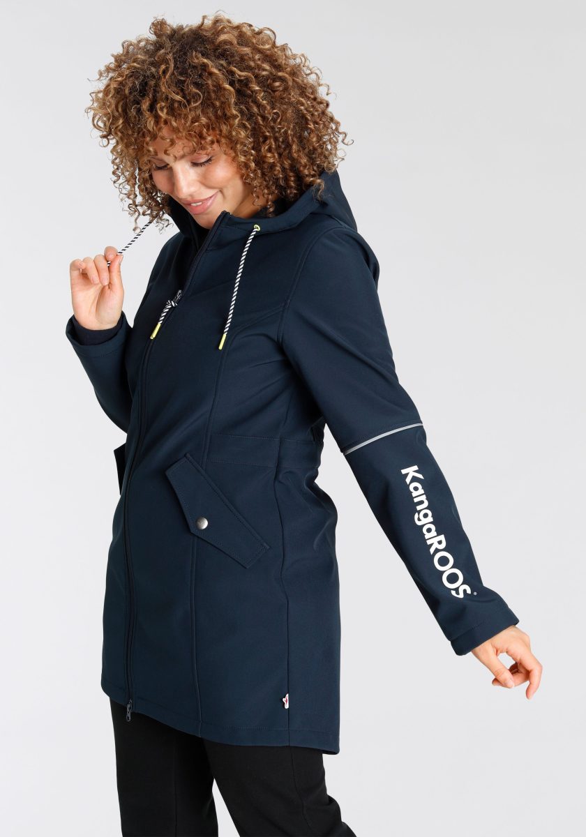 Kangaroos Softshell-parka